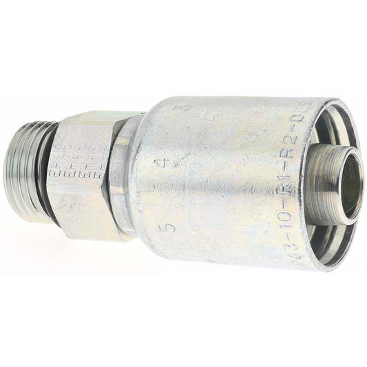 Parker PP-00217 Hydraulic Hose Male Rigid Fitting 0.625" ID, 10 mm, 7/8-14