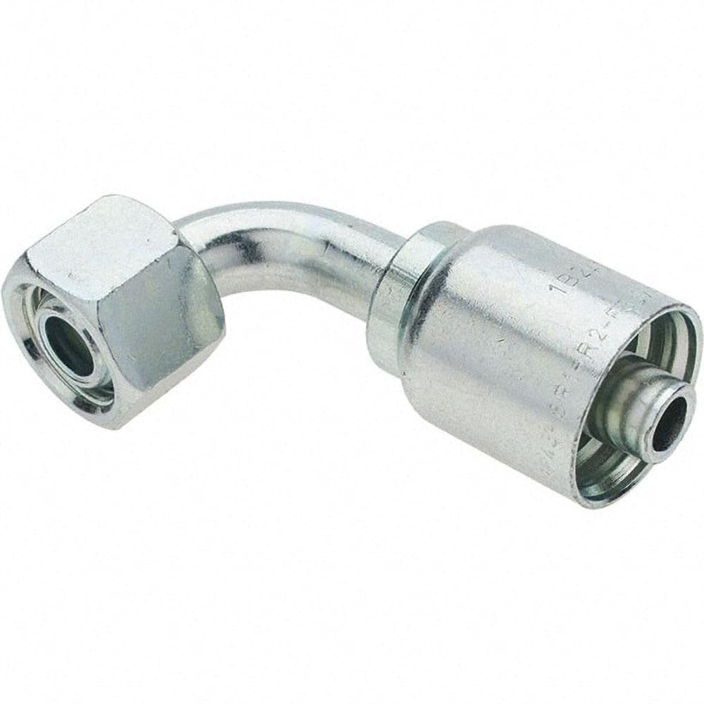 Parker KP84365 Hydraulic Hose 90 &deg Elbow 0.25" ID, 4 mm, 1/4"