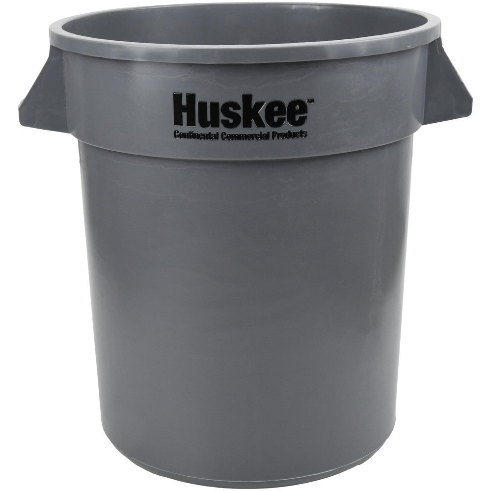 Pro-Source 2000GY Institutional Trash/Recycling Can 20 gal, Round, Gray