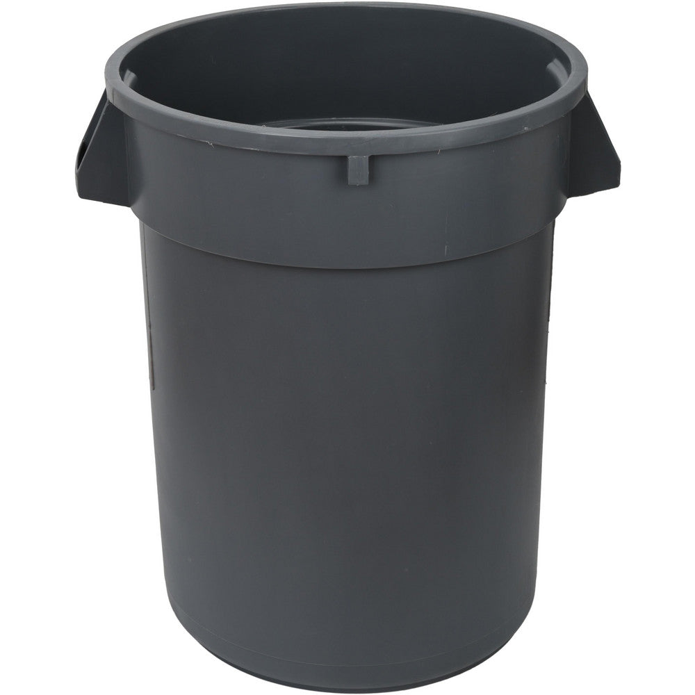 Continental MSC3200GY Institutional Trash/Recycling Can 32 gal, Round, Gray