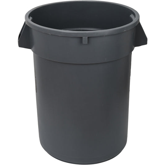 Continental MSC3200GY Institutional Trash/Recycling Can 32 gal, Round, Gray