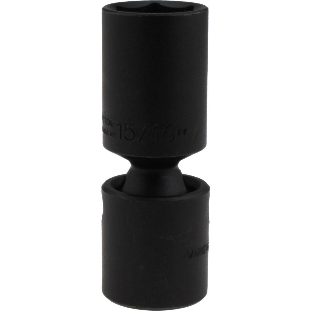 Proto J75282P Impact Socket 1/2" Drive, 15/16" Socket, Hex Drive