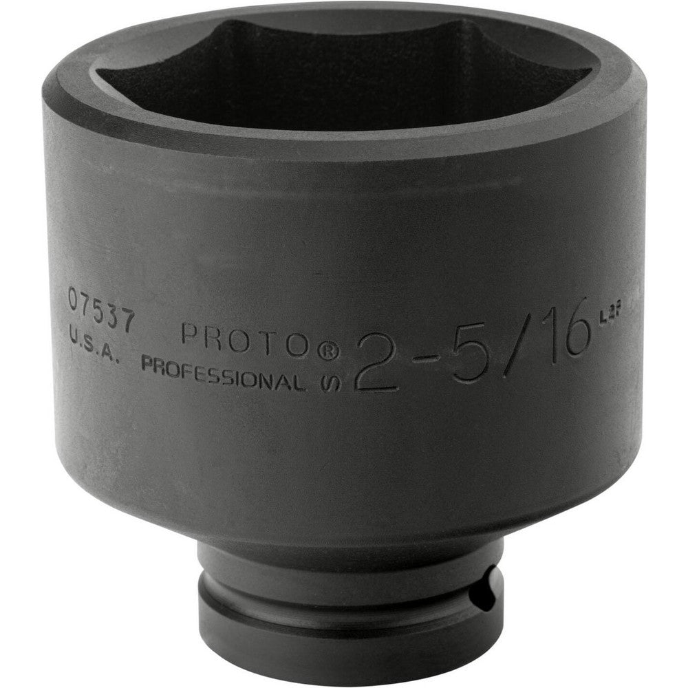 Proto J07537 Impact Socket 3/4" Drive, 2-5/16" Socket, Hex Drive