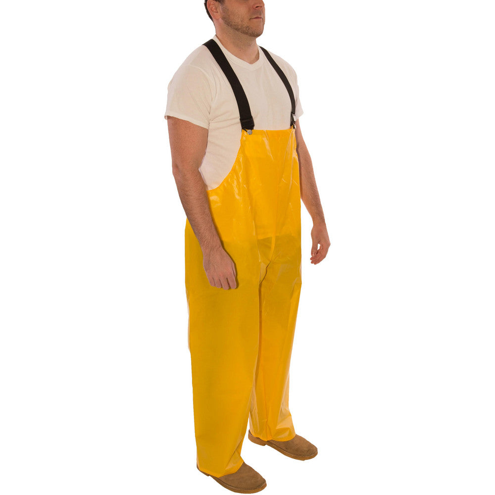 Tingley O22007-XL Disposable Overalls Chemical, Flame & Oil Protection, Size X-Large, 5.5000 oz, Polyurethane, Suspenders Closure