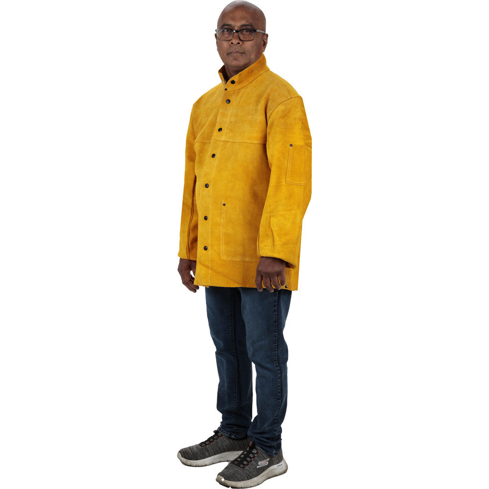 PRO-SAFE GB2630-XL Jacket Non-Hazardous Protection, Size X-Large, Leather