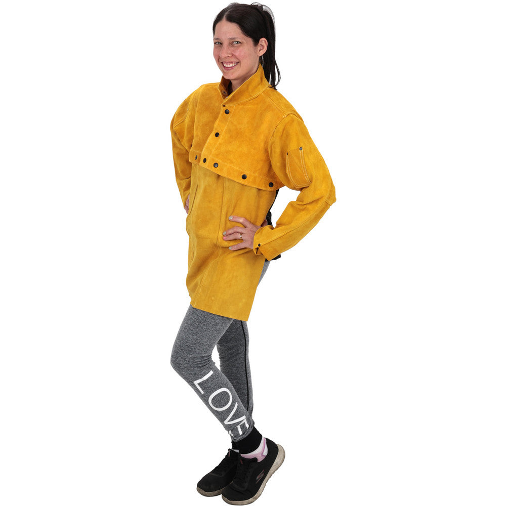 PRO-SAFE GB2601-20-XL Size XL, 46-48" Chest, Flame Resistant, Cape Sleeve with Bib