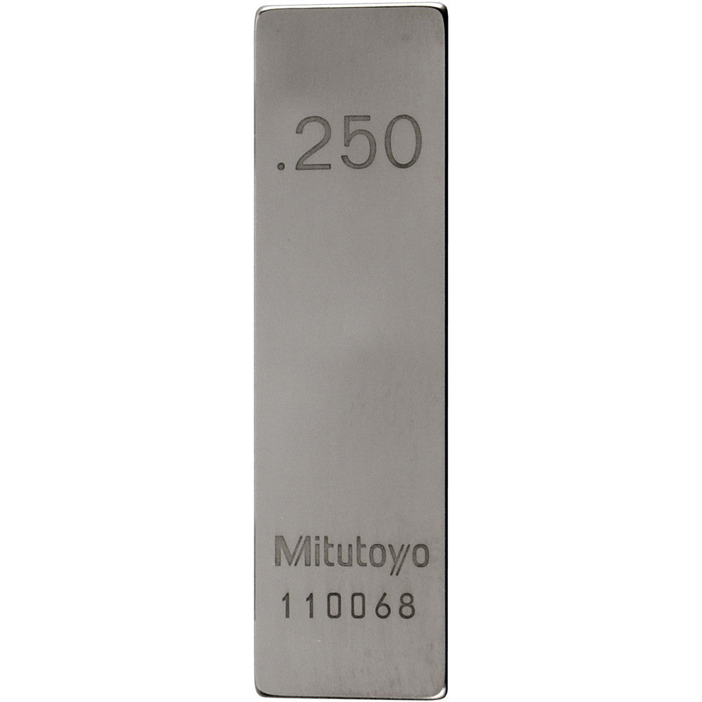 Mitutoyo 611212-531 Rectangle Steel Gage Block 0.25", Grade 0