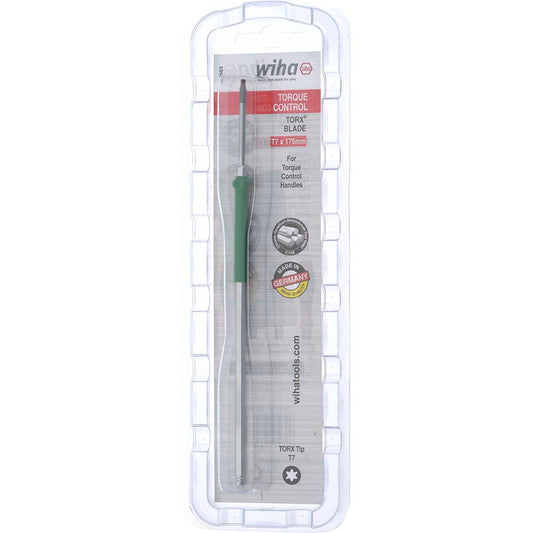 Wiha 28563 Power Screwdriver Bit T7 Torx, 0.16" Hex Drive
