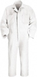 RedKap CT10WH RG 50 Coveralls Size 50 Regular, Cotton & Polyester