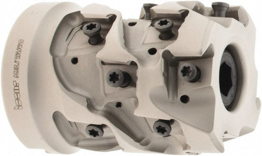 Iscar 3105093 2" Cut Dia, 1" Arbor Hole Dia, 1.87" Max Depth, Indexable Square-Shoulder Face Mill