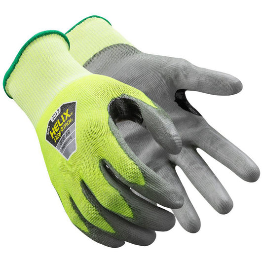 HexArmor 3013-XXL (11) Cut & Puncture Resistant Gloves Style Knit  Coating Material Polyurethane  Coating Coverage Palm & Fingertips  Glove Type Cut, Puncture & Abrasion-Resistant  ANSI/ISEA Cut Resistance Level A6  Primary Material HPPE Blend