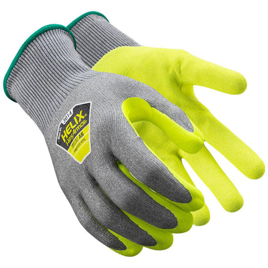HexArmor 3014-XXL (11) Cut & Puncture Resistant Gloves Style Knit  Coating Material Nitrile  Coating Coverage Palm & Fingertips  Glove Type Cut, Puncture & Abrasion-Resistant  ANSI/ISEA Cut Resistance Level A6  Primary Material HPPE Blend
