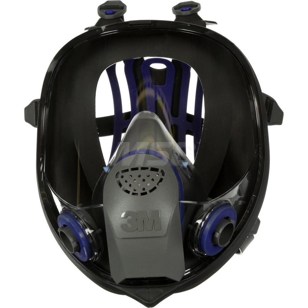 3M 7000002284 Full Face Respirator Silicone, Bayonet, Medium
