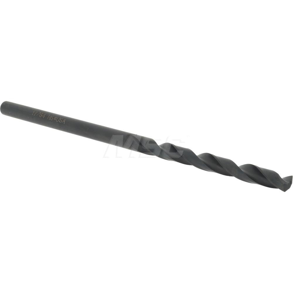 Hertel 906.265625 Aircraft Extension Drill Bit 17/64" Dia, 135 &deg Point, High Speed Steel