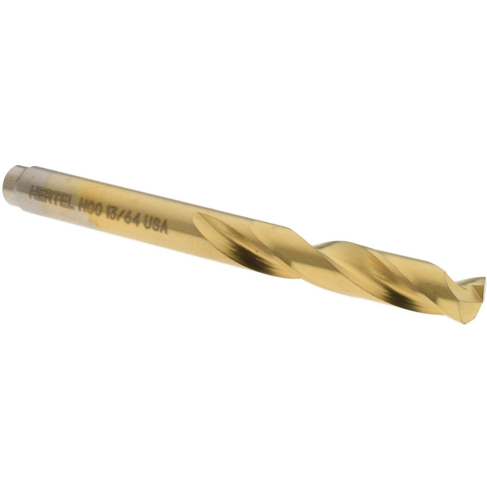 Hertel 66691304 Screw Machine Length Drill Bit 13/64" (0.2031) Dia, 135 deg, Cobalt