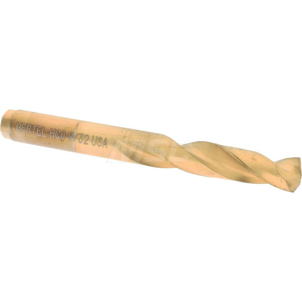Hertel 66691353 Screw Machine Length Drill Bit 9/32" (0.2812) Dia, 135 deg, Cobalt