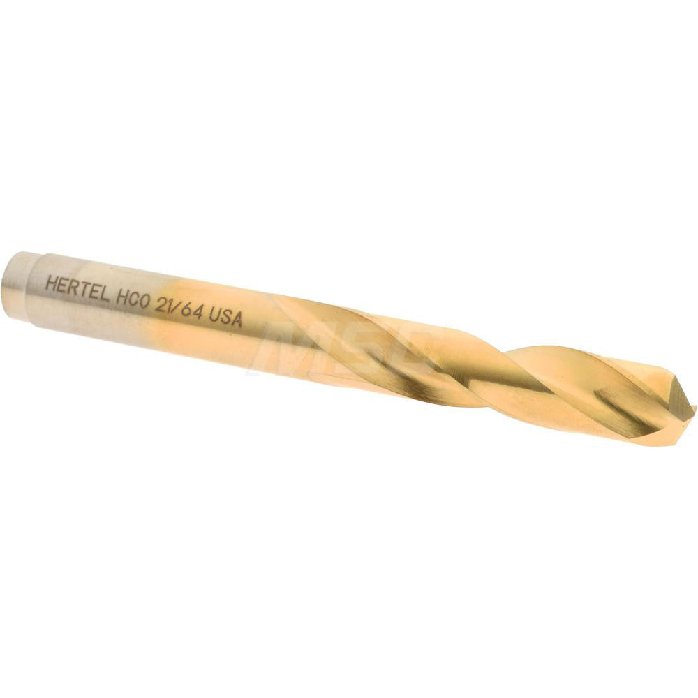 Hertel 66691387 Screw Machine Length Drill Bit 21/64" (0.3281) Dia, 135 deg, Cobalt