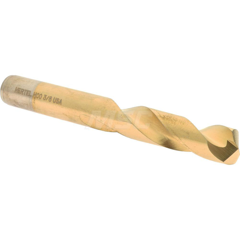 Hertel 66691411 Screw Machine Length Drill Bit 3/8" (0.3750) Dia, 135 deg, Cobalt