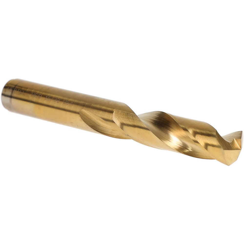 Hertel 66691478 Screw Machine Length Drill Bit 15/32" (0.4688) Dia, 135 deg, Cobalt