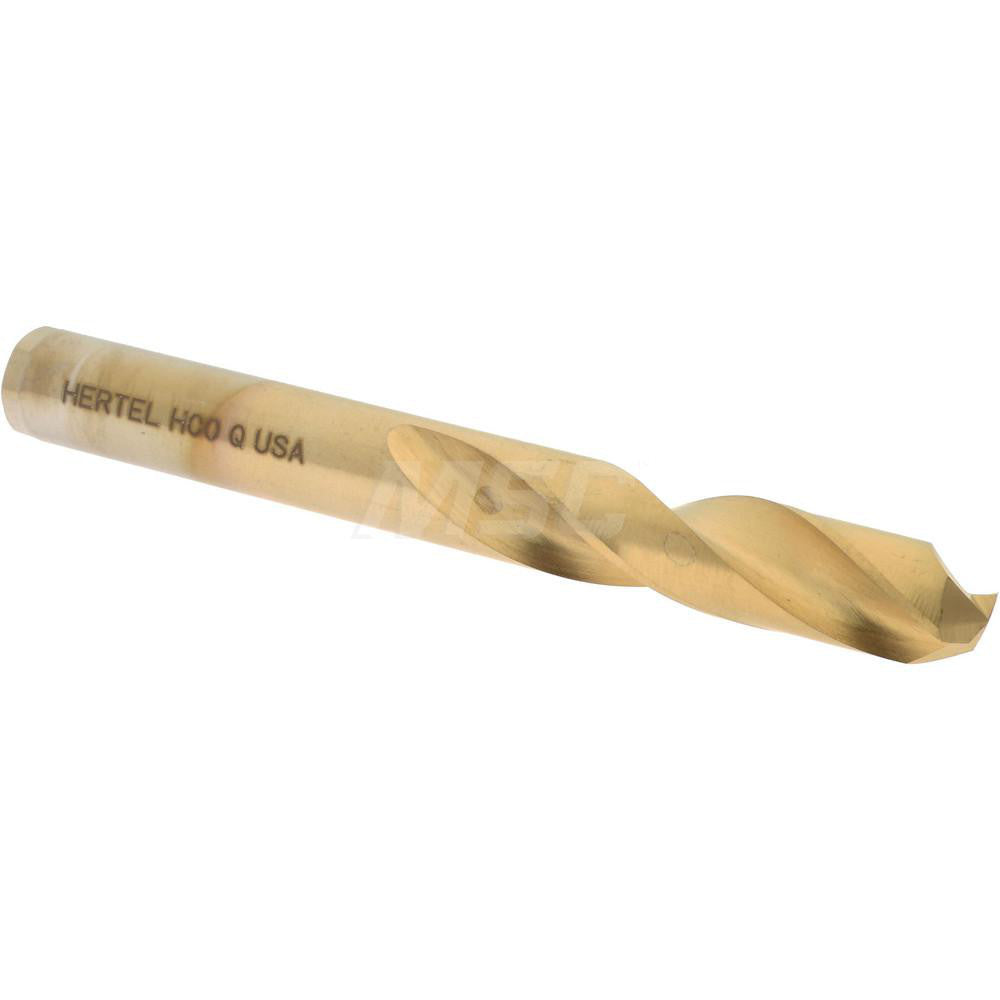 Hertel 66691668 Screw Machine Length Drill Bit Letter Q, (0.3320) Dia, 135 deg, Cobalt
