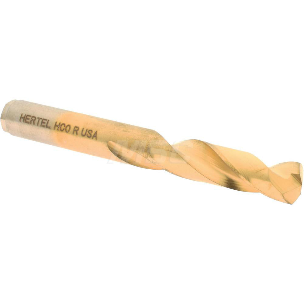 Hertel 66691676 Screw Machine Length Drill Bit Letter R, (0.3390) Dia, 135 deg, Cobalt