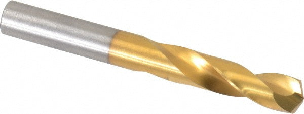 Hertel 66691700 Screw Machine Length Drill Bit Letter U, (0.3680) Dia, 135 deg, Cobalt