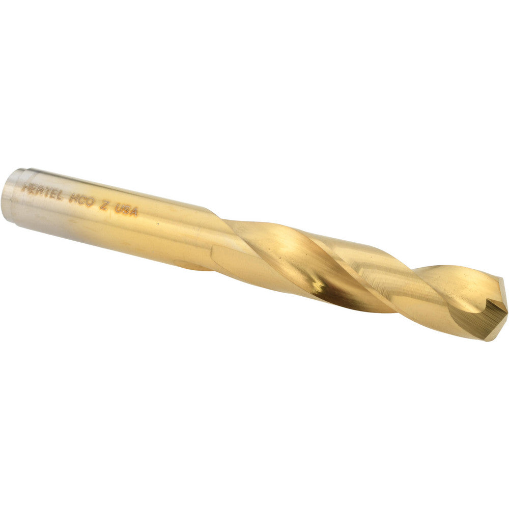 Hertel 66691759 Screw Machine Length Drill Bit Letter Z, (0.4130) Dia, 135 deg, Cobalt