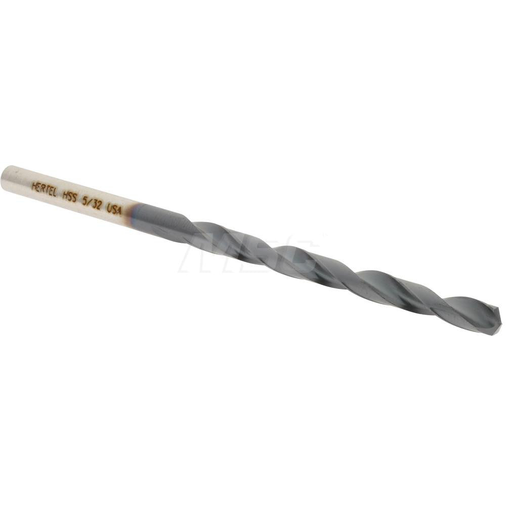 Hertel 300SBTA 5/32 Jobber Length Drill Bit 5/32" (0.1562) Dia, 135 deg, HSS