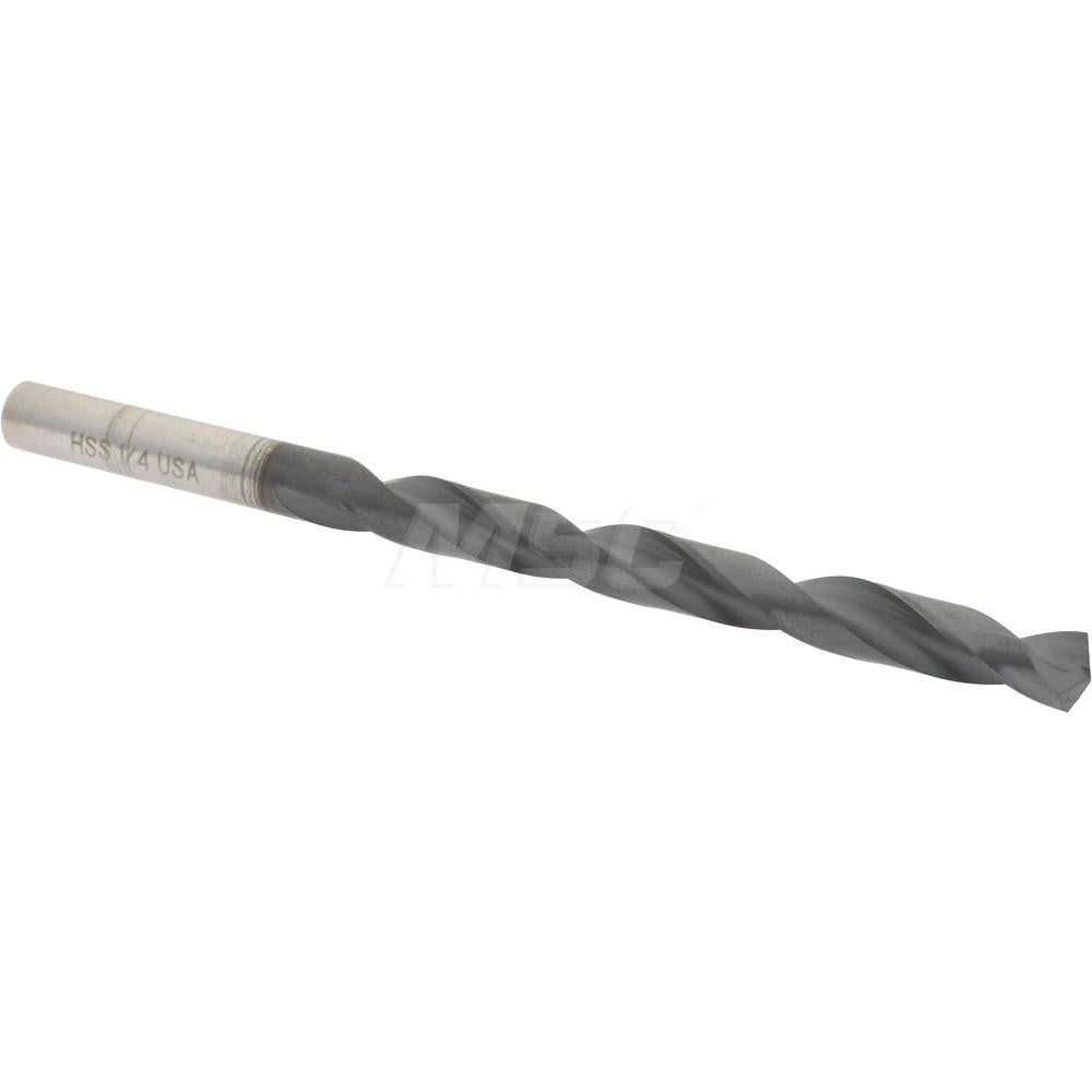 Hertel 300SBTA 1/4 Jobber Length Drill Bit 1/4" (0.2500) Dia, 135 deg, HSS