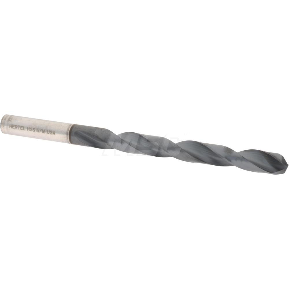 Hertel 300SBTA 5/16 Jobber Length Drill Bit 5/16" (0.3125) Dia, 135 deg, HSS