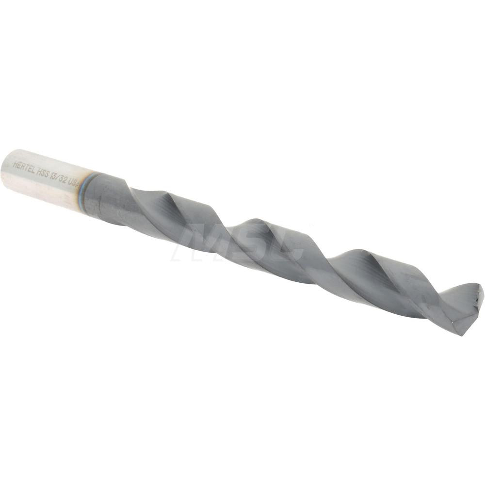 Hertel 300SBTA 13/32 Jobber Length Drill Bit 13/32" (0.4062) Dia, 135 deg, HSS