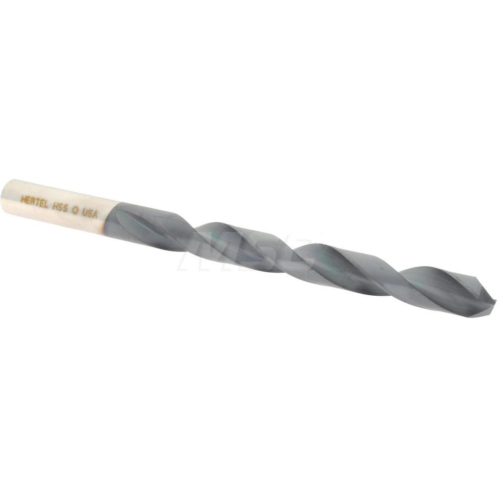 Hertel 300SBTA LTR Q Jobber Length Drill Bit Letter Q (0.3320) Dia, 135 deg, HSS
