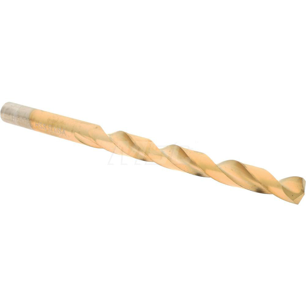 Hertel 66693789 Jobber Length Drill Bit Letter D (0.2460) Dia, 135 deg, HSS