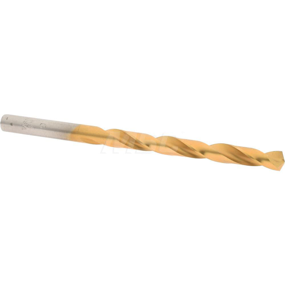 Hertel 66693805 Jobber Length Drill Bit Letter G (0.2610) Dia, 135 deg, HSS