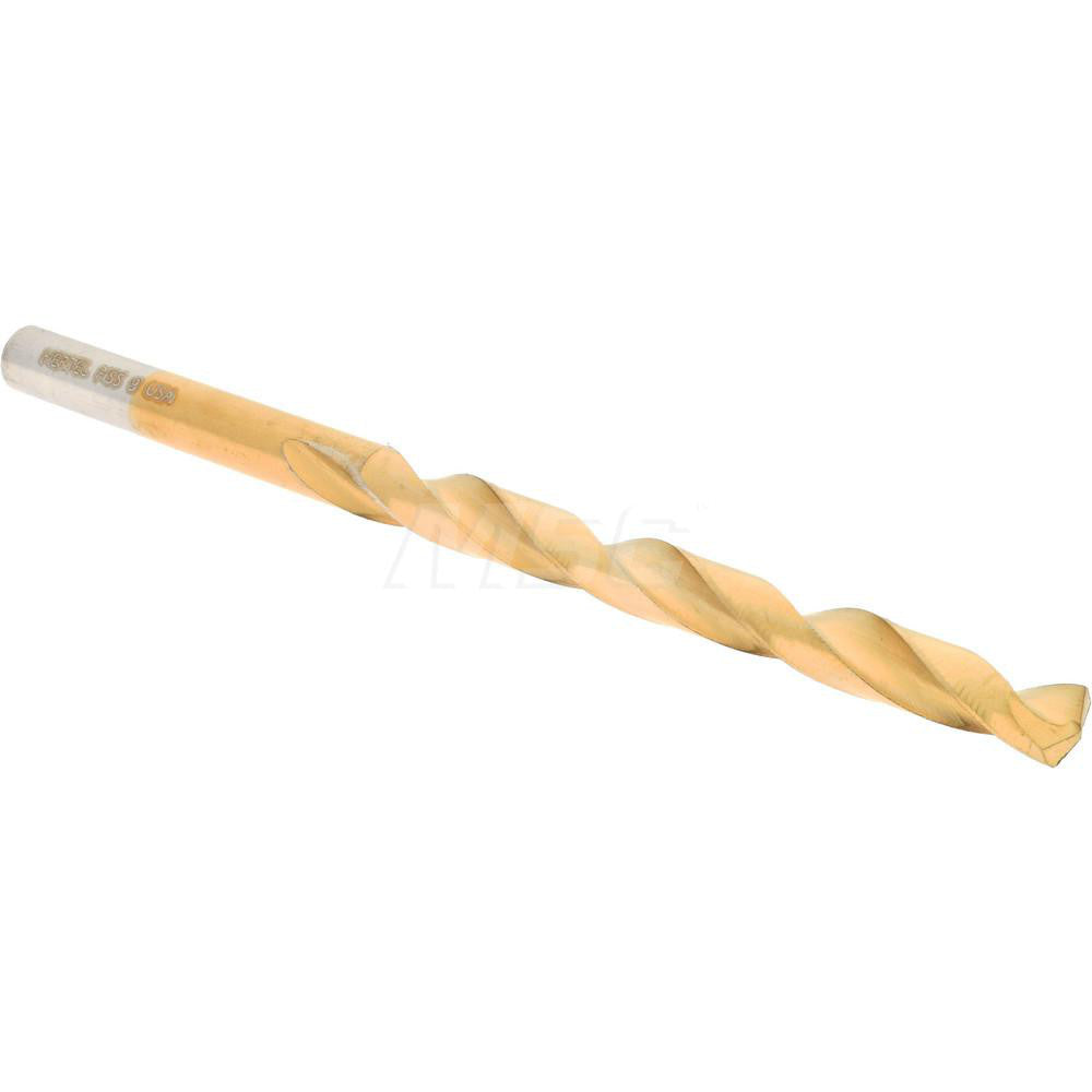 Hertel 300SBT 9 Jobber Length Drill Bit #9 (0.1960) Dia, 135 deg, HSS