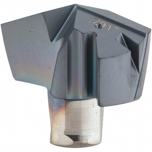 Iscar 5509087 Replaceable Drill Tips ICP0791 IC908, 0.7910" Dia, 20.09 mm Dia, 140 deg Point,  IC908