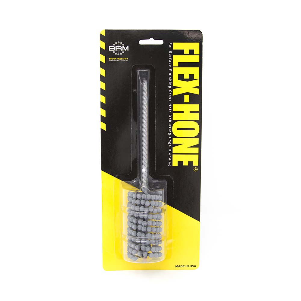 Brush Research Mfg. BC112600 Flexible Cylinder Hone 1-1/2" Max Bore Dia, 600 Grit, Silicon Carbide