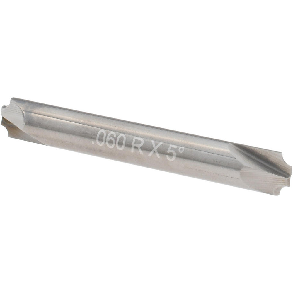 Harvey Tool 45360 Corner Rounding End Mill 0.06 mm Radius, 1/4" Dia, 2 Flutes, Solid Carbide