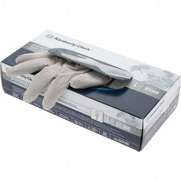 Kimtech 53140 Disposable Gloves Large, 3.5 mil Thick, Nitrile, Medical Grade