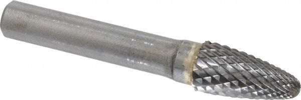 Kyocera SGS Precision Tools 10287 Abrasive Burr SF-5 3/8 DDC, 1/2" Cut Dia, Ball Nose Tree, Omega Cut