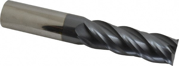 Kyocera SGS Precision Tools 70489 Square End Mill 1" Dia, 3" LOC, 4 Flute, Solid Carbide