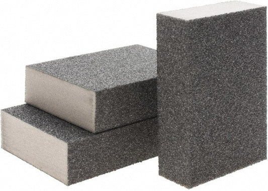 Tru-Maxx SPPC106N3 Sanding Sponge 2-3/4" Wide, 12" Long, 1" Thick, Hard Grade