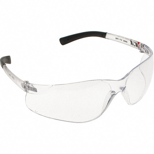 Liberty Safety 1715RT/C Safety Glass Scratch-Resistant, Polycarbonate, Clear Lenses, Full-Framed