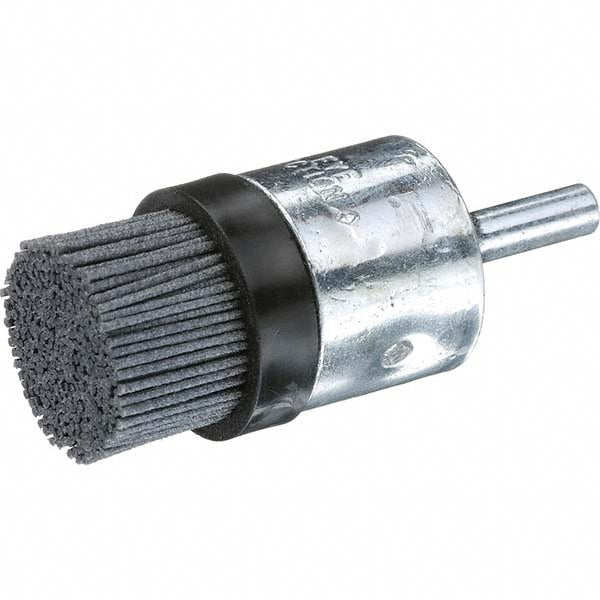 Osborn 0003029900 End Brushes 1/2" Dia, 0.04" Wire Dia, Nylon, Flat Faced Wire