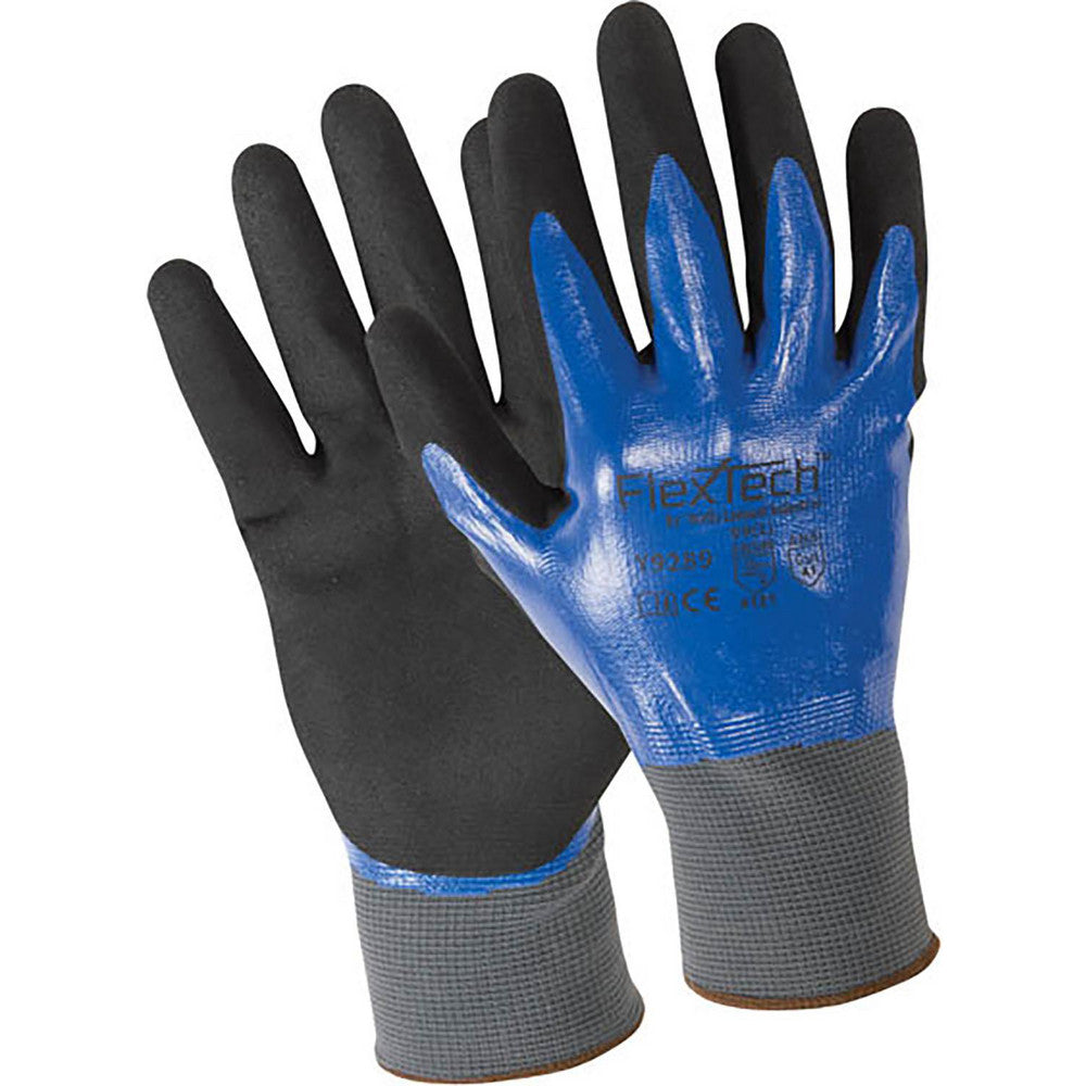 Wells Lamont Y9289XXL Cut, Puncture & Abrasion-Resistant Gloves FlexTechâ„¢ Y9289, ANSI Cut A1, ANSI Puncture 2, Nitrile & Acrylonitrile Butadiene Nitrile, Synthetic