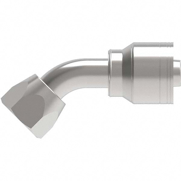 Eaton 12Z-692-BG Hydraulic Hose Female JIC Swivel 45 deg Elbow 0.7500" Hose ID, 0.7500" Hose OD, Hose Size 12, 1-1/16-12 Thread
