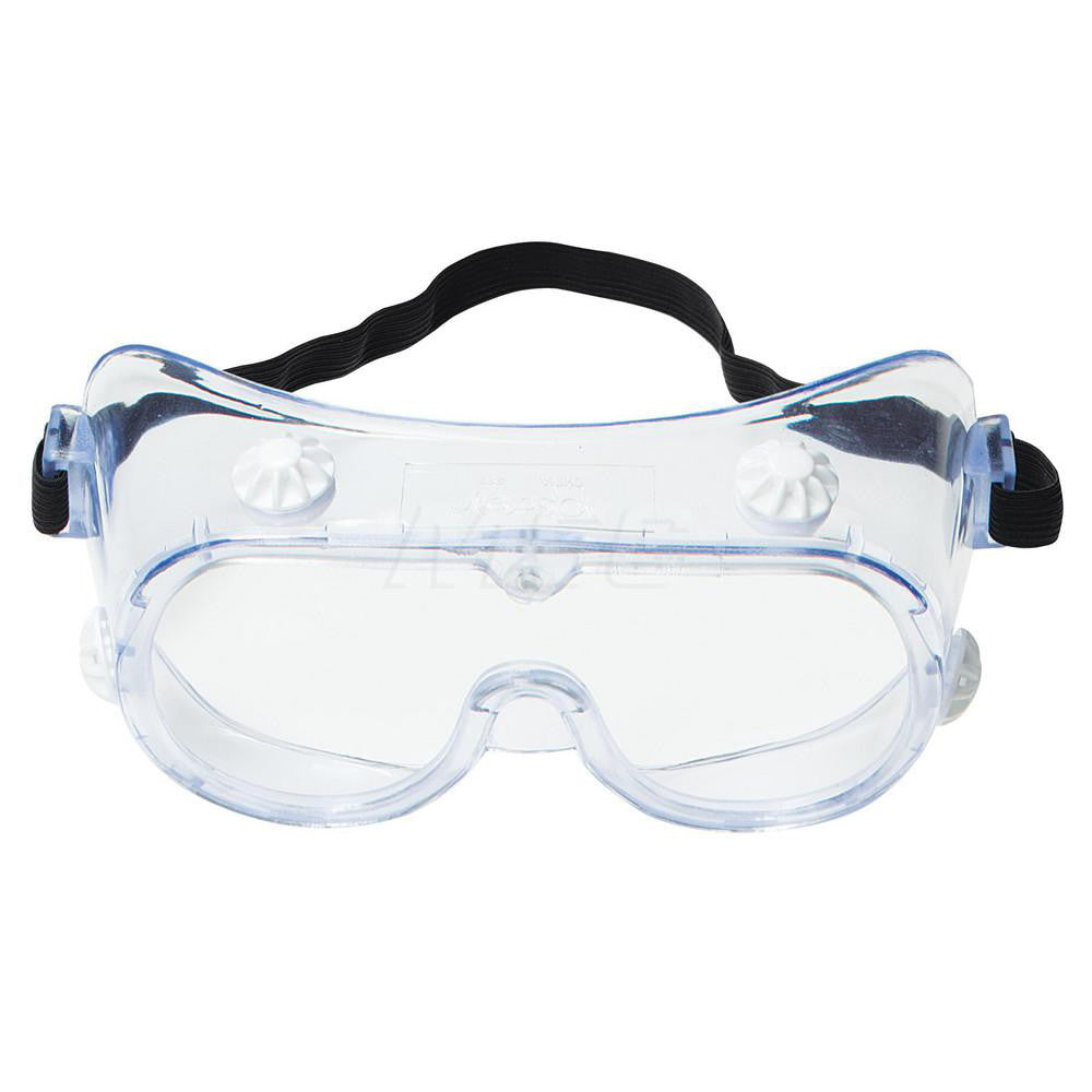 3M 7000052836 Safety Goggles Chemical Splash, Uncoated, Clear Polycarbonate Lenses