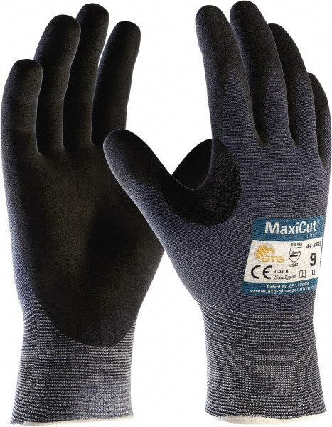 ATG 44-3745/XXL Cut, Puncture & Abrasion-Resistant Gloves ATG 44-3745, Size 2X-Large, ANSI Cut A3, ANSI Puncture 2, Nitrile, Engineered Yarn