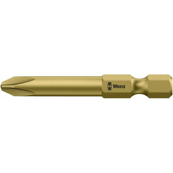 Wera 05160983001 Phillips Screwdriver Insert Bit #4 Point, 1/4" Drive, 2" OAL