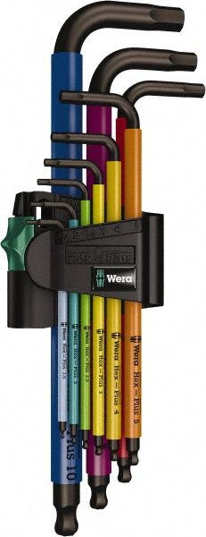 Wera 05073593001 9 Piece L-Key Hex Key Set